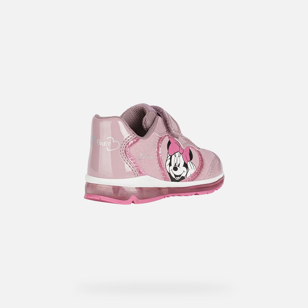 Tenis Geox Bebe Rosa - Todo Girl - WPVUA7536